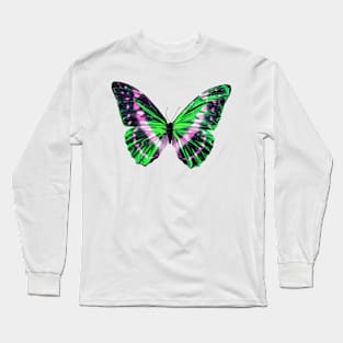 green butterfly Long Sleeve T-Shirt